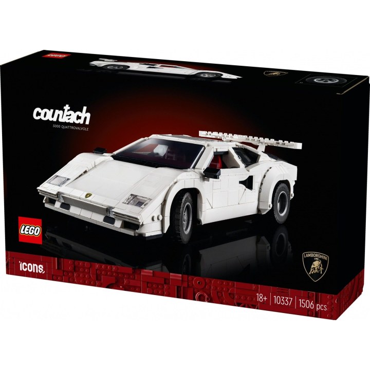 Technic Set 10337 Lamborghini Countach 5000 Quattrovalvole