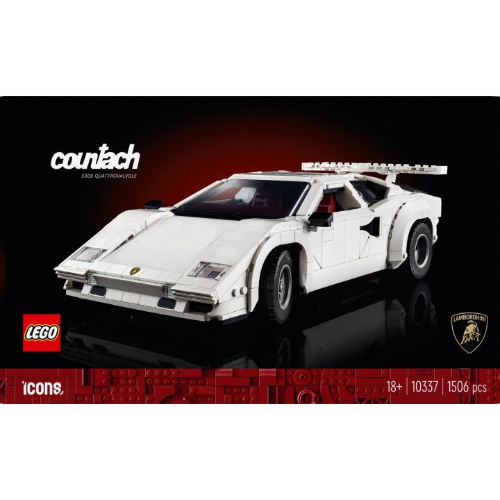 Technic Set 10337 Lamborghini Countach 5000 Quattrovalvole