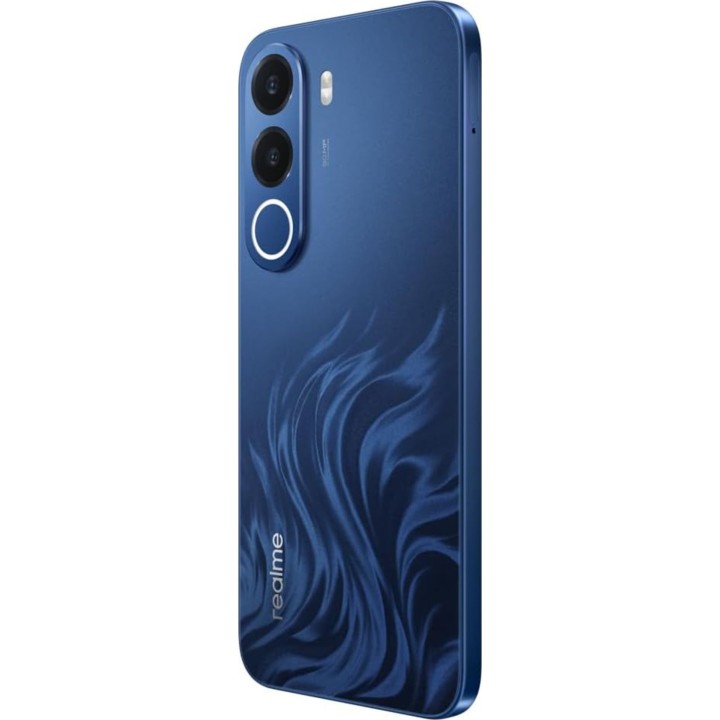 Smartphone Realme C100X, 4 GB e 256 GB, ecrã LCD de 6,8 polegadas HD+, bateria de 7500 mAh, azul