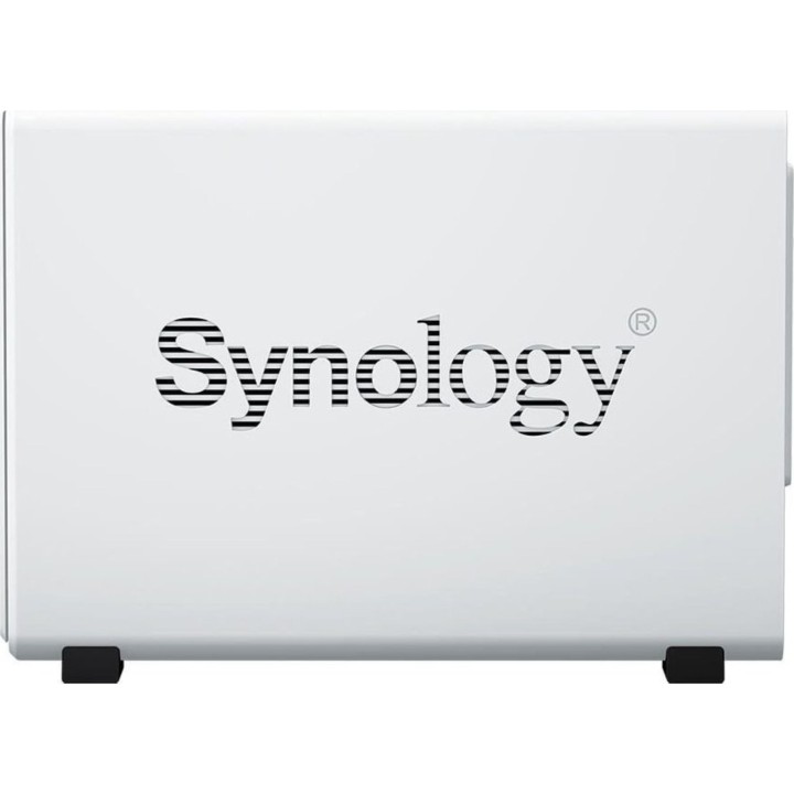 Synology DiskStation DS223J e WD40EFPX – Caixa NAS de 2 compartimentos com discos rígidos WD Red de 8 TB e 3,5 polegadas