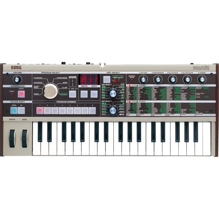 Korg microKORG microKORG Synthesizer with Vocoder