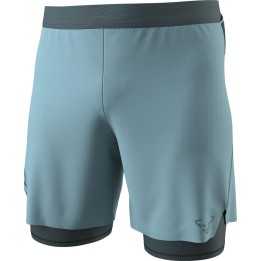 Dynafit Alpine Pro 2-in-1-Shorts, Smoky Blue, L
