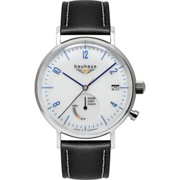 Bauhaus Pure Solar 21141 watch, 41 mm