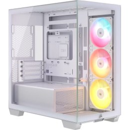 Gabinete 2800X RS-R ARGB mATX Panoramic White