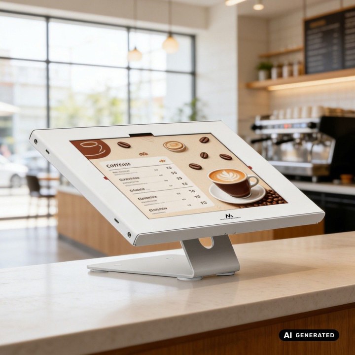 Soporte publicitario para tabletas MC-957 W