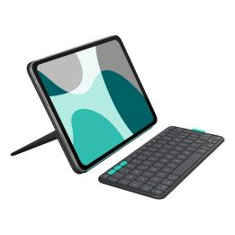 Logitech Flip Folio QWERTY (US-Standard) Bluetooth Graphit