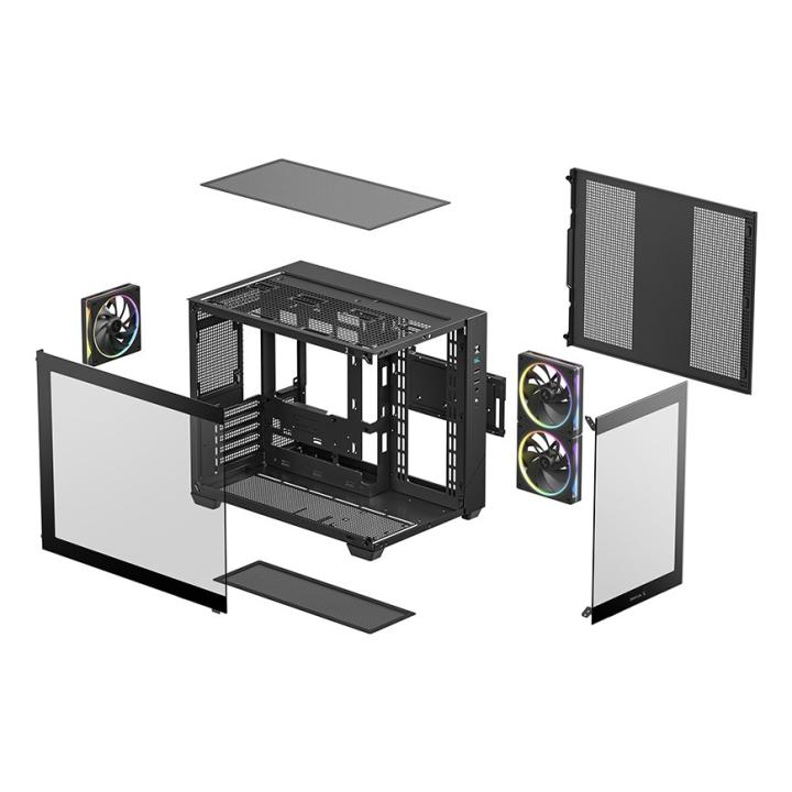DeepCool CG330 3F Torre Nero