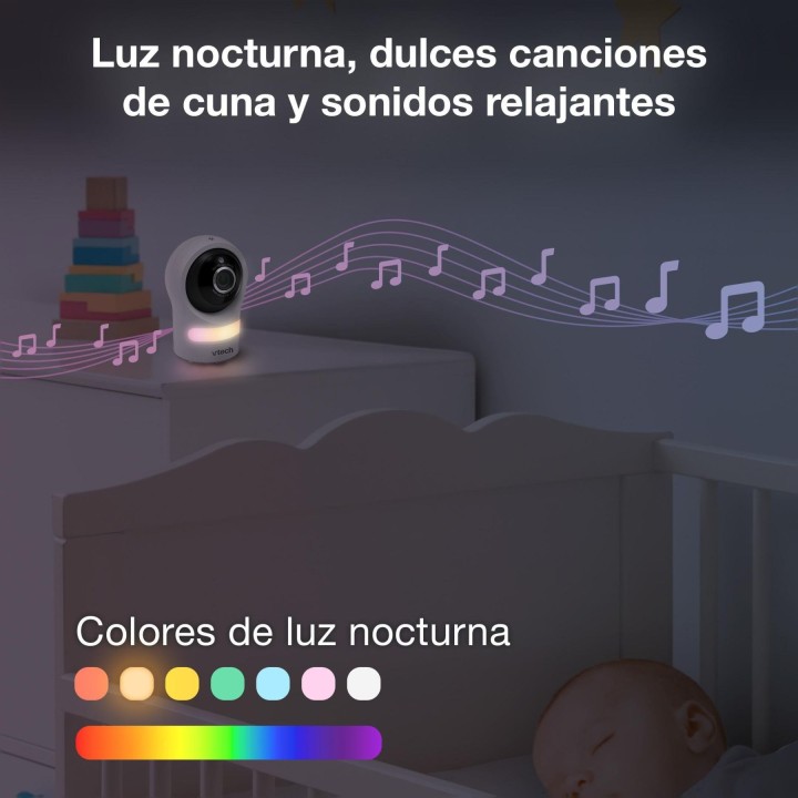 Monitor de vídeo inteligente para bebés da VTech com ecrã de 3,5 polegadas