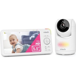 Monitor de vídeo para bebés VTech com ecrã de 5,5 polegadas