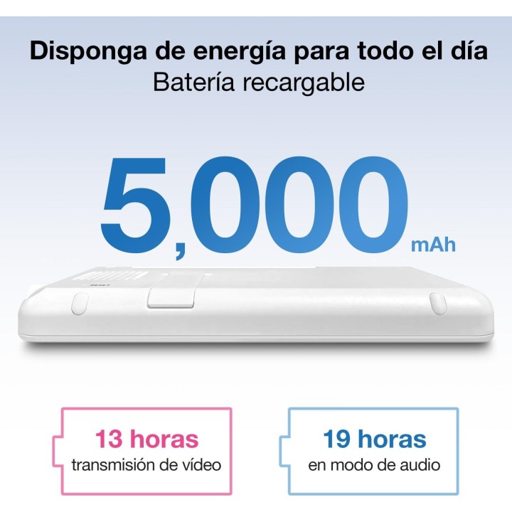 Monitor de vídeo para bebés VTech com ecrã de 5,5 polegadas