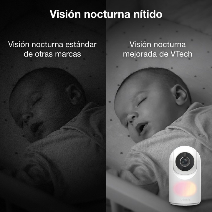 Monitor de vídeo para bebés VTech 4897027126822 de alta qualidade, com 7 polegadas e 2 câmaras