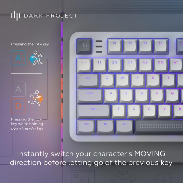 Teclado Dark Project ALU Daylight