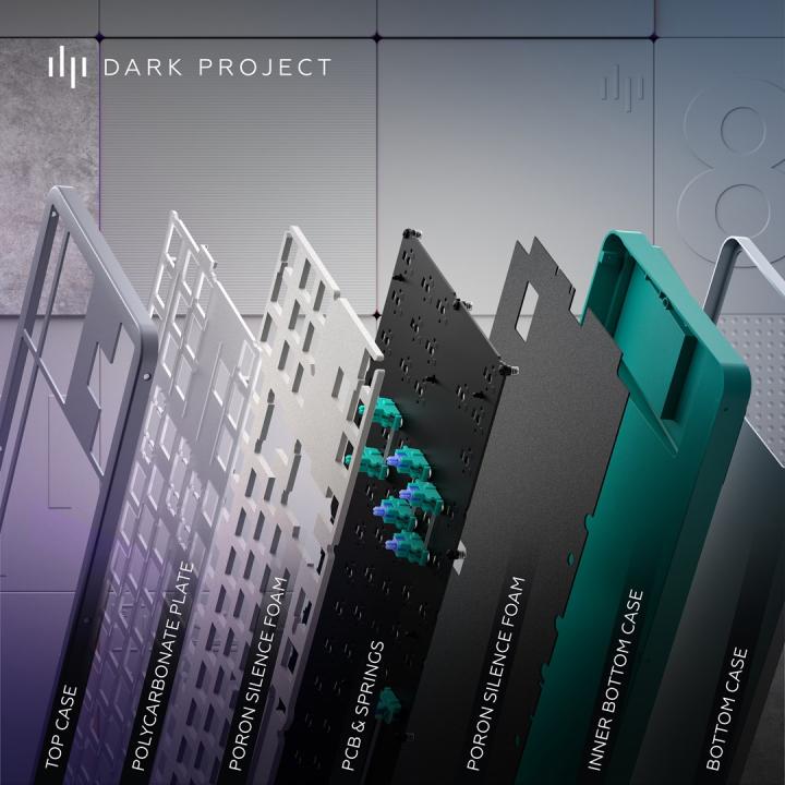 Clavier Dark Project ALU Daylight