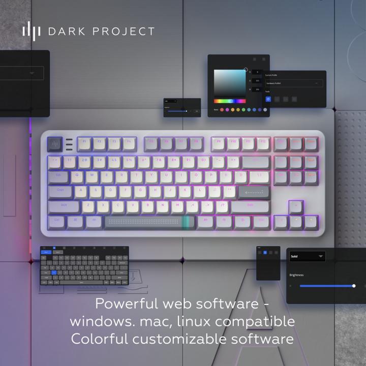 Clavier Dark Project ALU Daylight