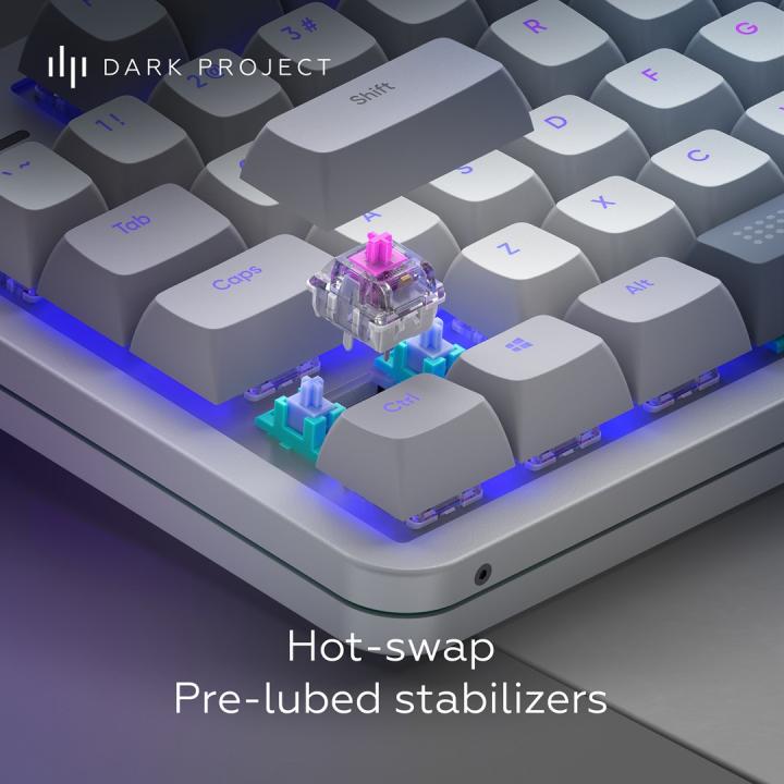 Clavier Dark Project ALU Daylight