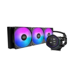 Cooler Master MasterLiquid Core Nex Digital Sistema di raffreddamento a liquido all-in-one per processore, 12 cm, nero, 1 pezzo(