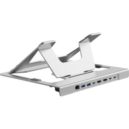 Laptop-Ständer mit 7-in-1-USB-C-Anschluss