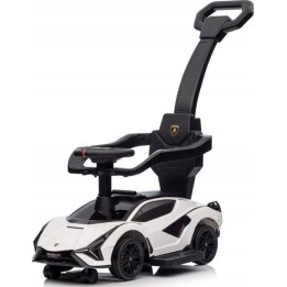 Lamborghini QLS-996T Schiebewagen 13574 Weiß, mit Schiebegriff