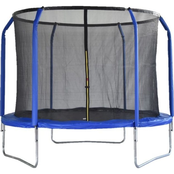 Cama elástica de jardín de 10 pies, azul