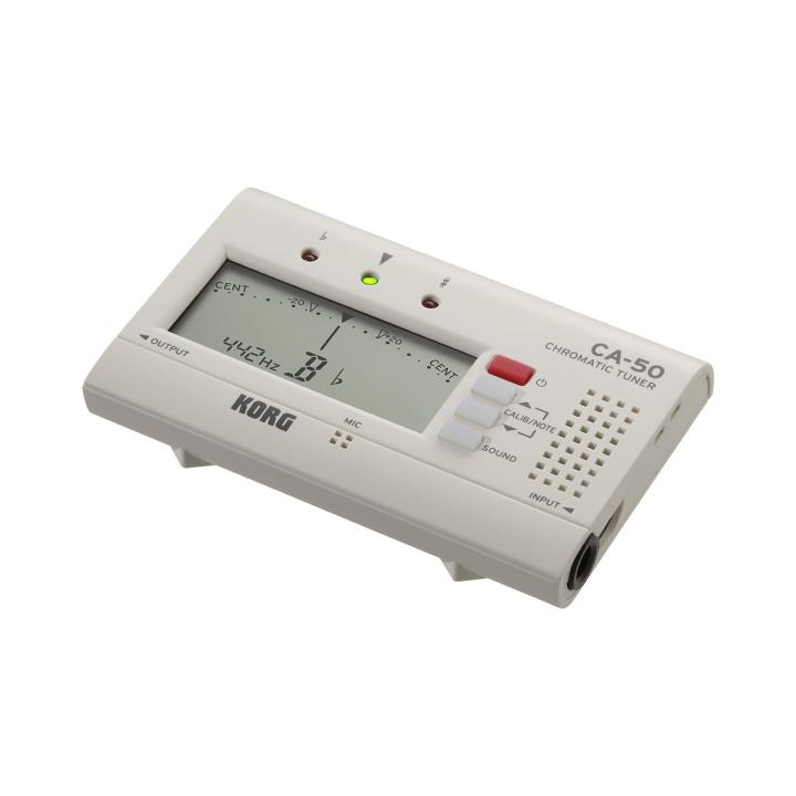 Korg CA-50 - chromatic tuner, white