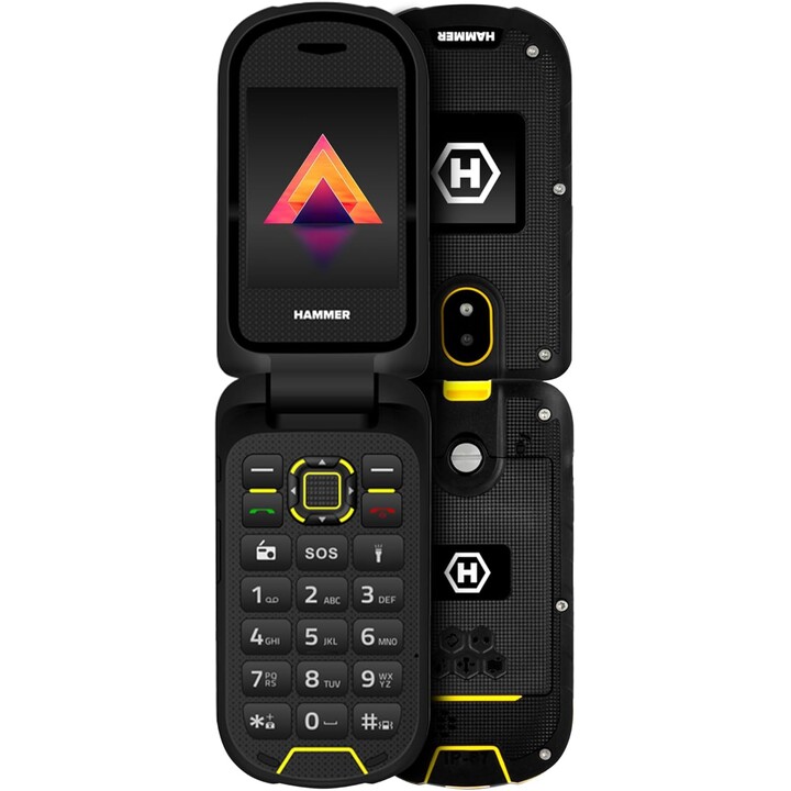 Smartphone HAMMER Bow LTE double SIM, noir