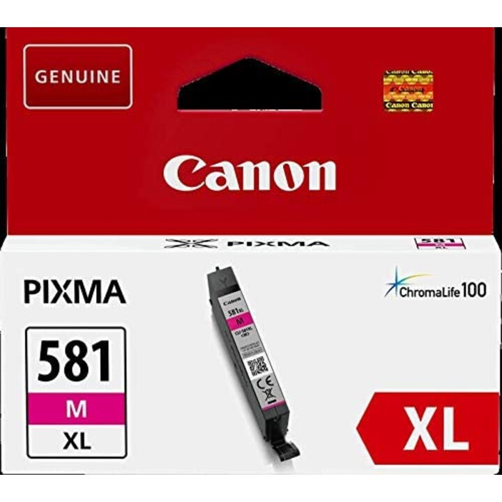 CARTUCHO CANON CLI-581M XL MAGENTA TR7550 TR8550 TS6150/1 TS8150/1/2 TS9150/5