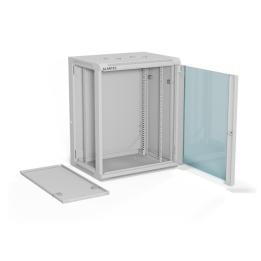 ALANTEC Armadio rack 19" 15U 600x450, grigio FLAT PACK