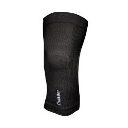 Ginocchiera Pulsaar Active con carbone di bambù e germanio, 1 pz., nera, 5108 S