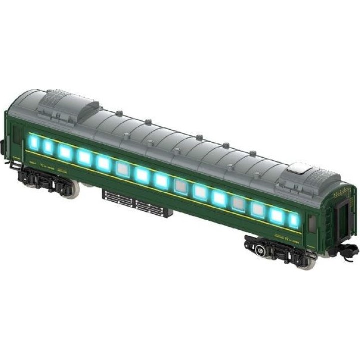 Set with a train, including sound and lights