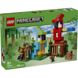 Bricks Minecraft 21282 Las casas de los loros
