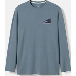 Flov Perris Sweatshirt 731522 Blau/Hellgrau Größe M