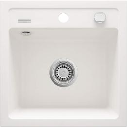 Deante Zorba ZQZ_A103 granite sink 1 bowl alabaster