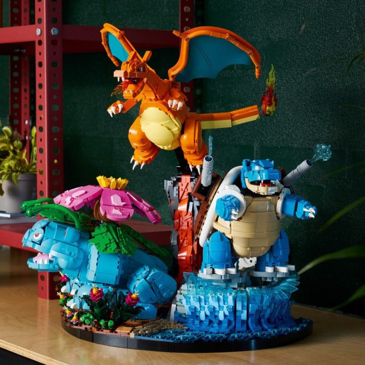 Bricks Ninjago 72153 Venusaur, Charizard e Blastoise