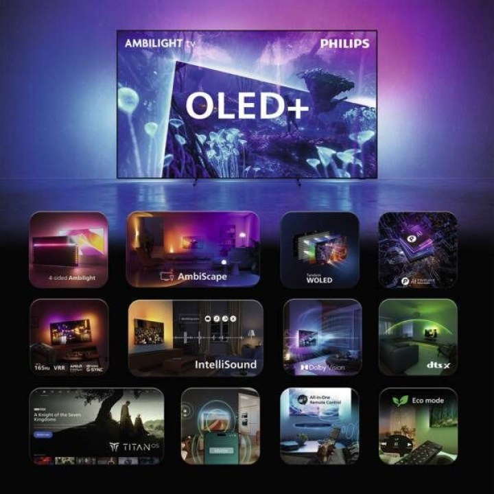 Televisão OLED+ de 65 polegadas 65OLED951/12