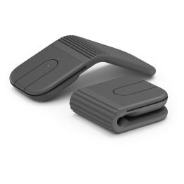 Logitech Mobi Fold: mouse da viaggio ambidestro, wireless RF + Bluetooth, ottico, 4000 DPI