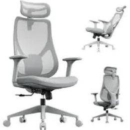 Chaise de bureau SENSE7 Moyo Grise