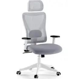 Chaise de bureau SENSE7 Tone blanc et gris