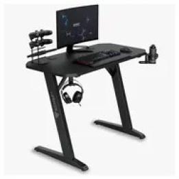 SENSE7 Nomad Basic Desk, Black, 120 cm x 60 cm, 120x60 cm