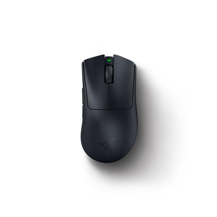 Mouse da gioco Razer DeathAdder V3 Pro per mano destra, wireless RF + USB Type-C, ottico, 30.000 DPI