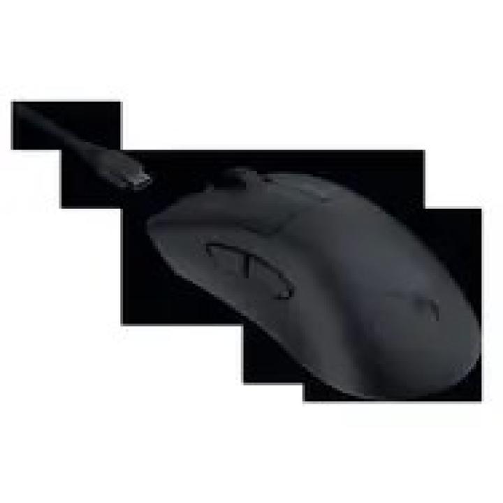 Mouse da gioco Razer DeathAdder V3 Pro per mano destra, wireless RF + USB Type-C, ottico, 30.000 DPI