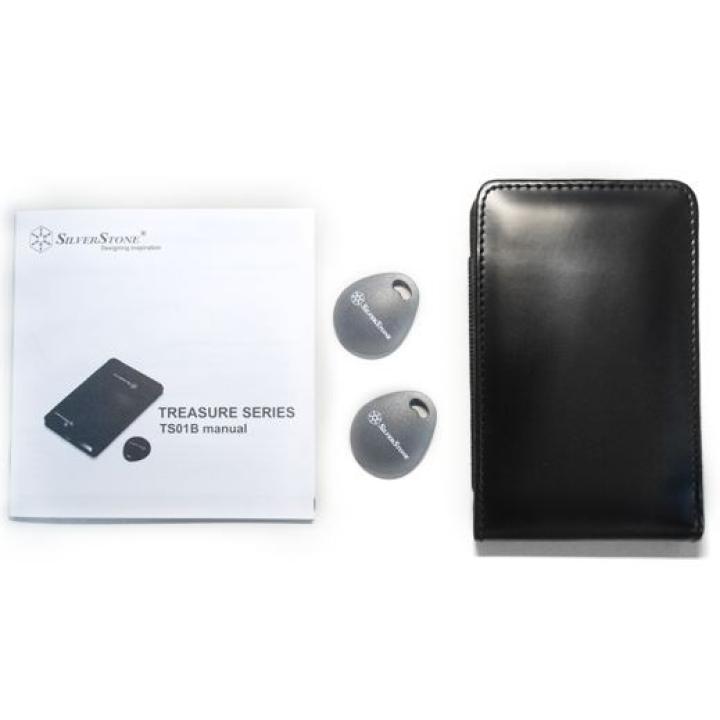 Silverstone TS01B Noir 2,5 pouces
