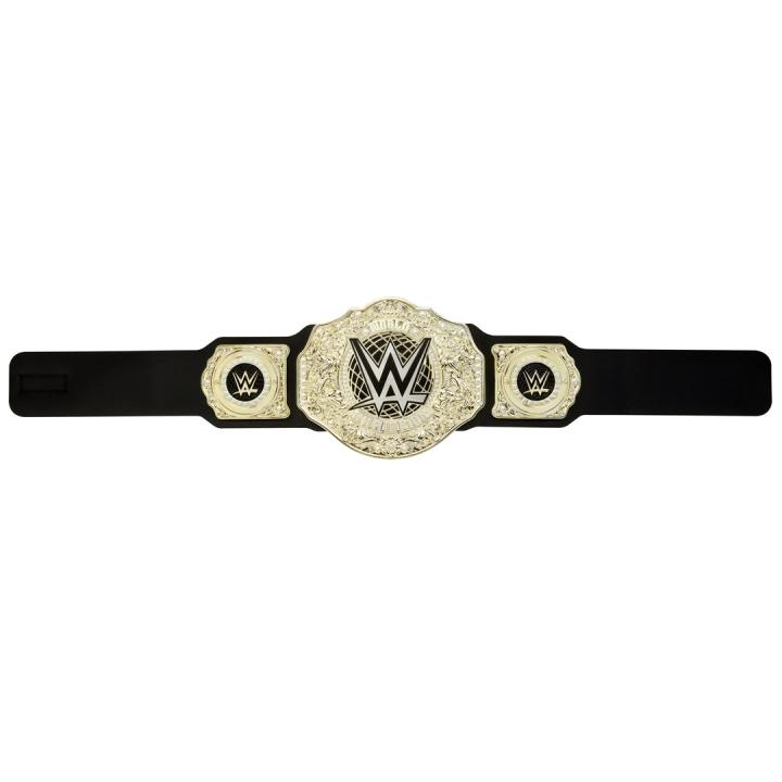 Mattel WWE Championship Assortment Meisterschaftsgürtel schwarz und gold