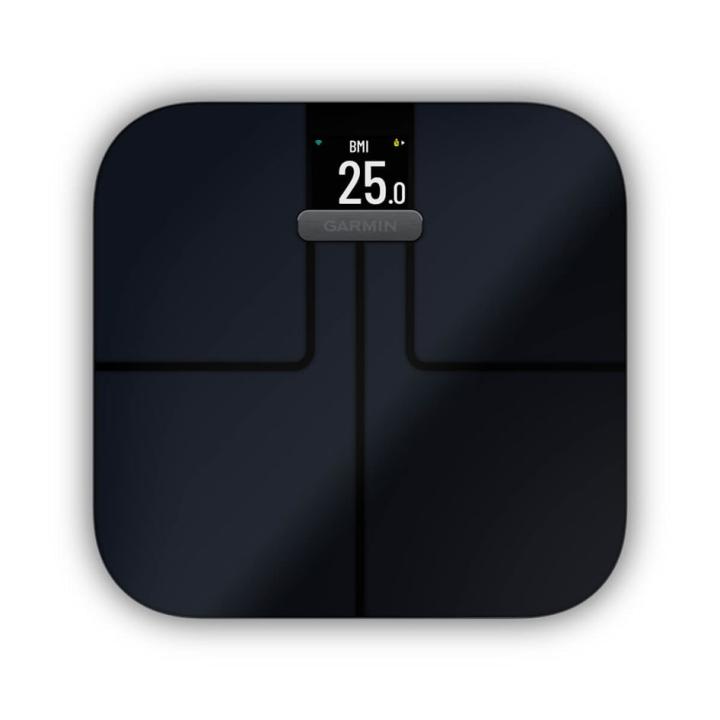 Garmin Index S2 Black Rectangle Personal Digital Scale