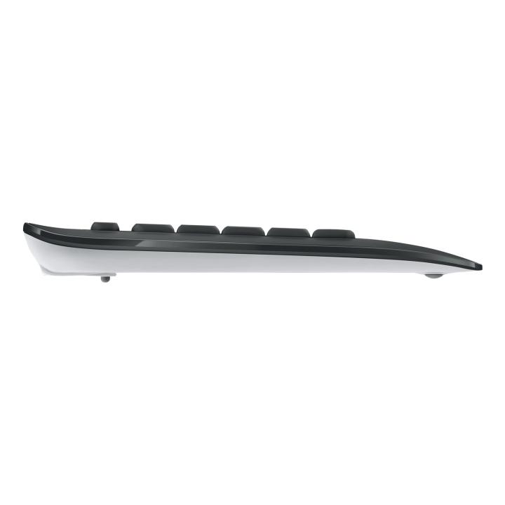 Logitech MK540 Advanced Keyboard and Mouse Set, Universal RF Wireless, U.S. International QWERTY, Black