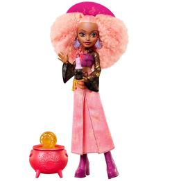 Monster High Boneca de moda Rae Lumina Moonspell Magic, bruxa do sol com acessórios