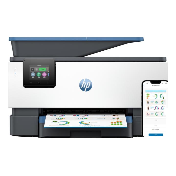 HP OfficeJet Pro 9125e kabelloser Farb-Multifunktionsdrucker, Instant Ink-Service; beidseitiger Druck