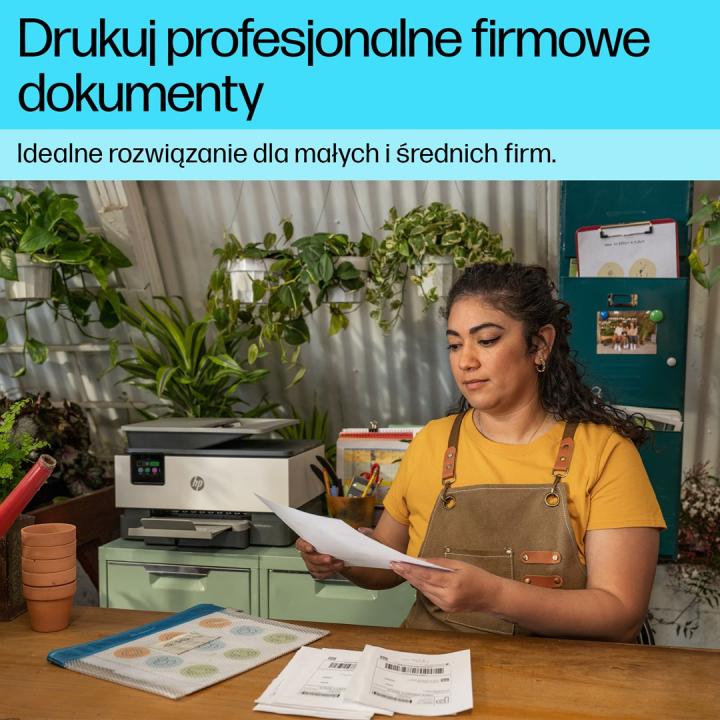 HP OfficeJet Pro 9125e kabelloser Farb-Multifunktionsdrucker, Instant Ink-Service; beidseitiger Druck