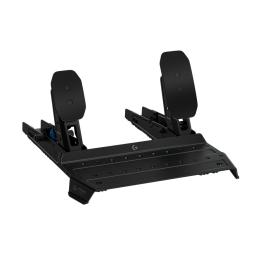 Logitech G RS Pedals, pedais para simulação de corridas com célula de carga de 75 kg no travão, posições ajustáveis dos pedais, 