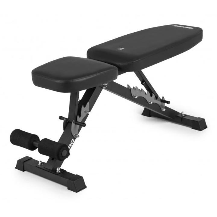 ZIPRO JACKED Basic/Weight Training Rack Adjustable Backrest Adjustable Seat Gym, Home Use Black