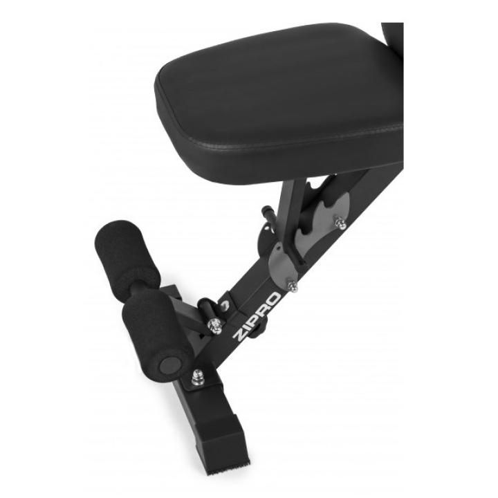 ZIPRO JACKED Support de base/musculation Dossier réglable Siège réglable Salle de sport, Domicile Noir